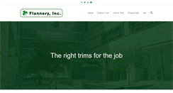 Desktop Screenshot of flannerytrim.com